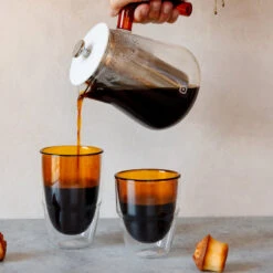 Stack Thermo Glass 300 Ml Semi-Amber 7 Stack Thermo Glass 300 Ml Semi-Amber -Kaffee Geschäft 105416 105416 carl henkel stack thermo glass 300ml semiamber giessen