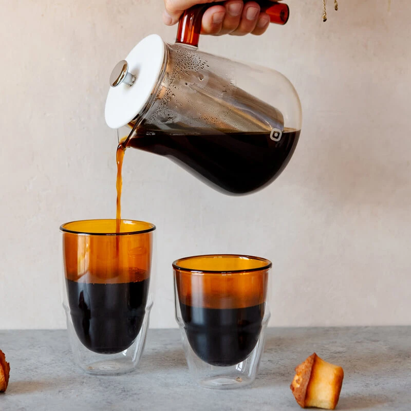 Stack Thermo Glass 300 Ml Semi-Amber 5 Stack Thermo Glass 300 Ml Semi-Amber – Bild 3